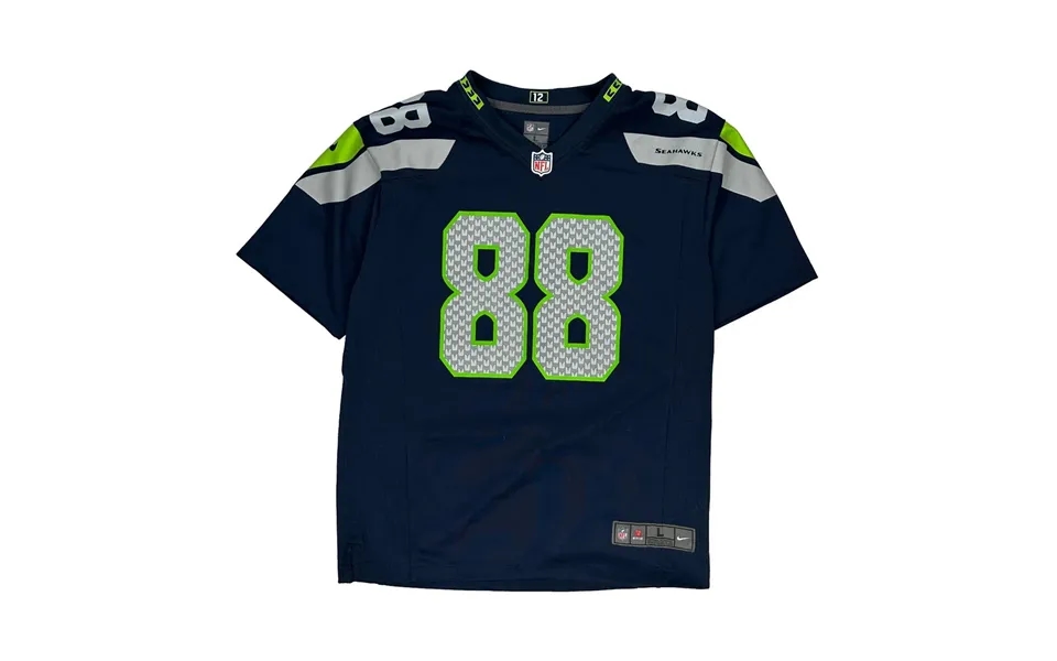 Age 12-13 Seattle Seahawks Nike Nfl Jersey - Large Navy Polyester