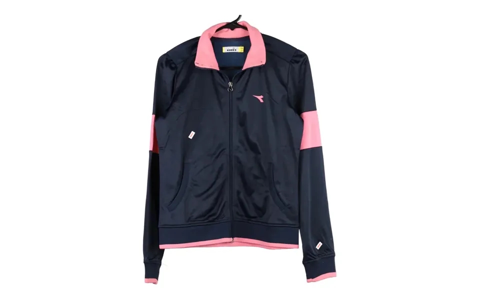 Age 14 Diadora Track Jacket - 2xl Navy Polyester Blend