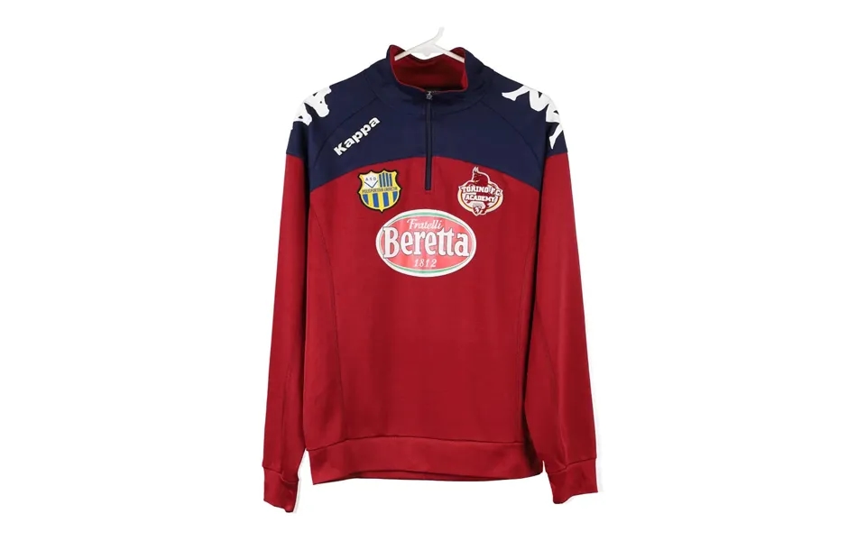 Age 14 Polisportiva Lamezia Kappa Football 1 4 Zip - Medium Block Colour Polyester