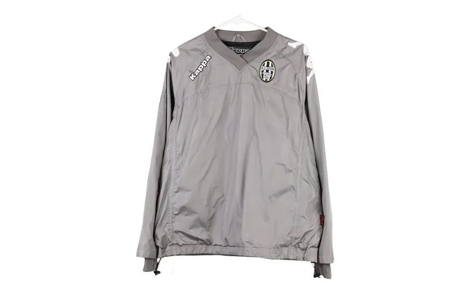 Age 16 A.c. Siena Kappa Football Windbreaker - 2xl Grey Polyester