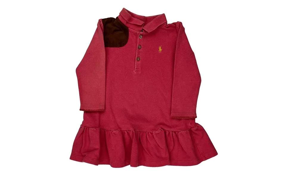 Age 18 Months Ralph Lauren Dress - 2xs Red Cotton