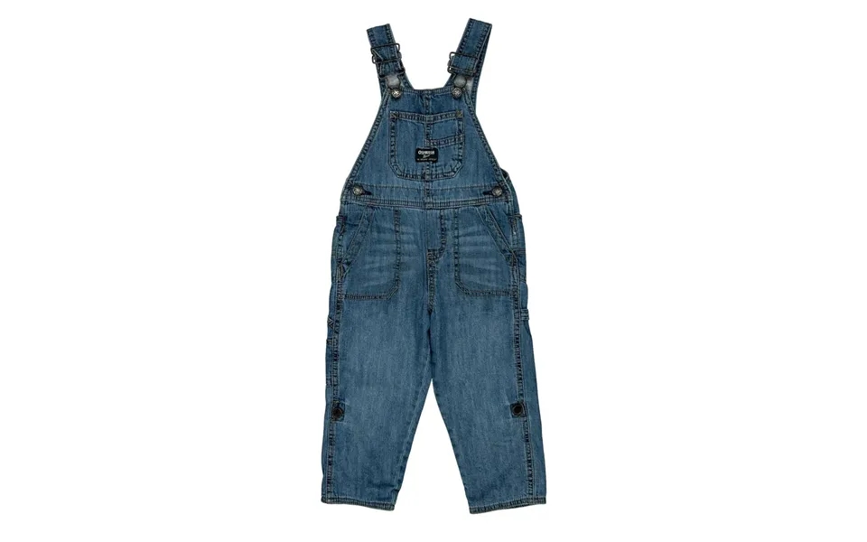 Age 2 Oshkosh Dungarees - Xs Blue Polyester Size X-small