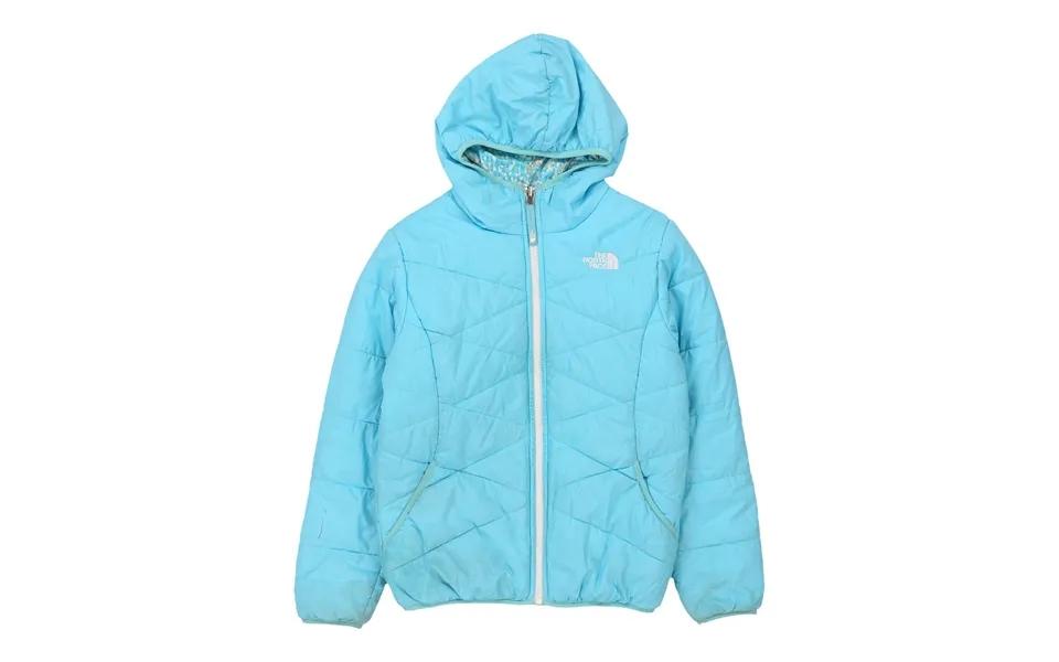 Age 8-10 The North Face Reversible Puffer - Medium Blue Nylon