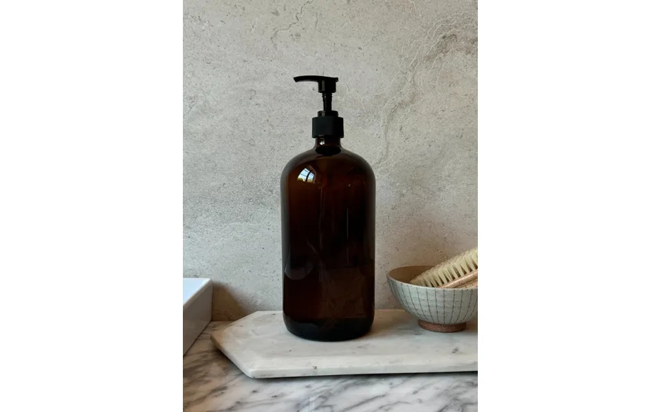 Amber Glass Bottle 32oz Size 32oz With Standard Pump