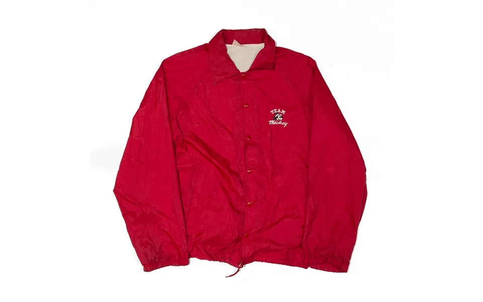Auburn Sportswear Team Mickey Mouse Shell Jacket Red 90s Mens L