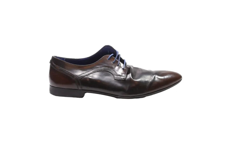 Azarro Oxford Shoes Black Leather Mens Uk 8