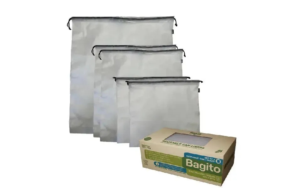 Bagito Reusable Can Liners Set Of 5