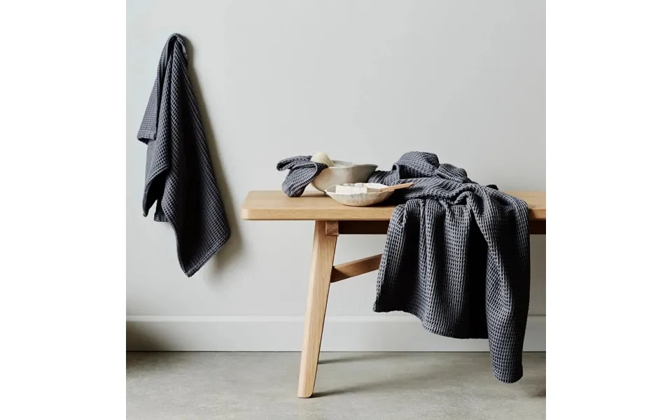 Bamboo Waffle Towel Set Color Slate Size One Size