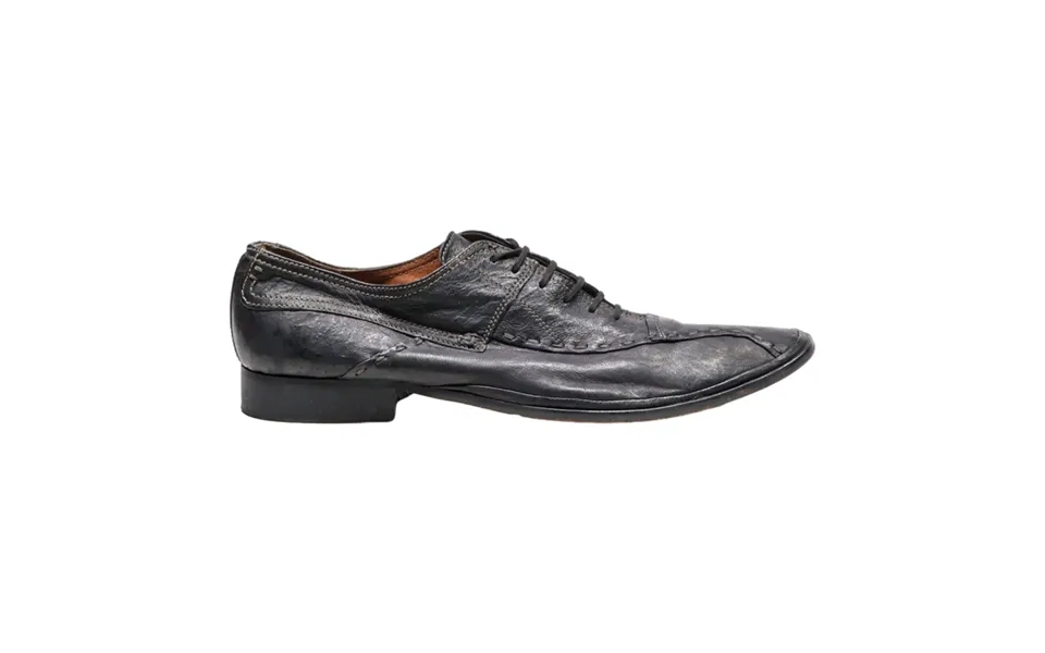 Bata Oxford Shoes Black Leather Mens Uk 11