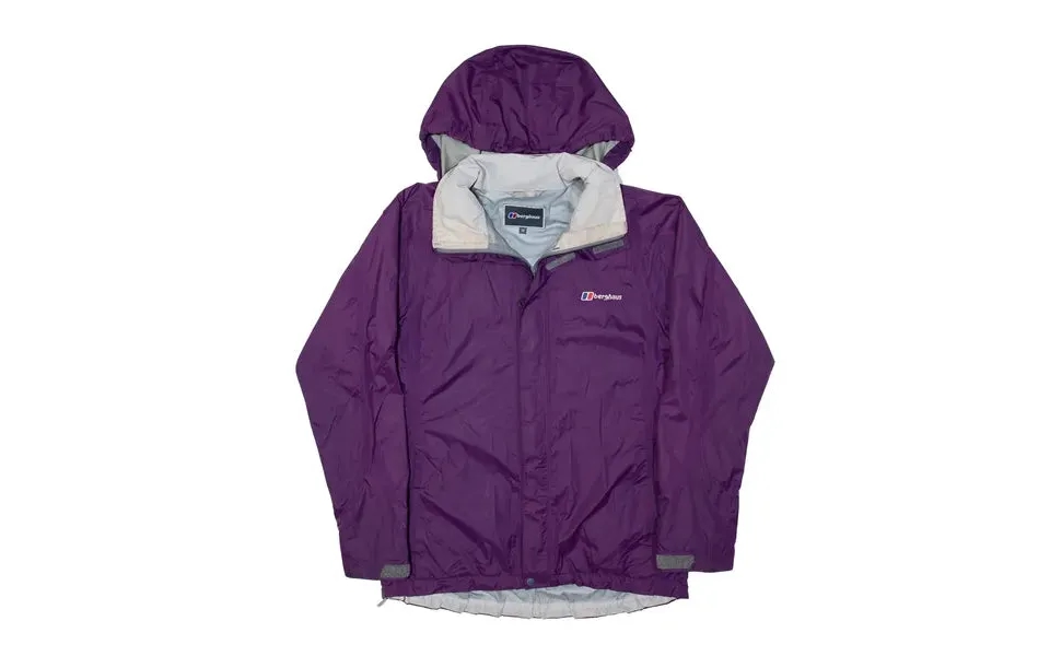 Berghaus Aq2 Purple Hooded Rain Jacket Womens S