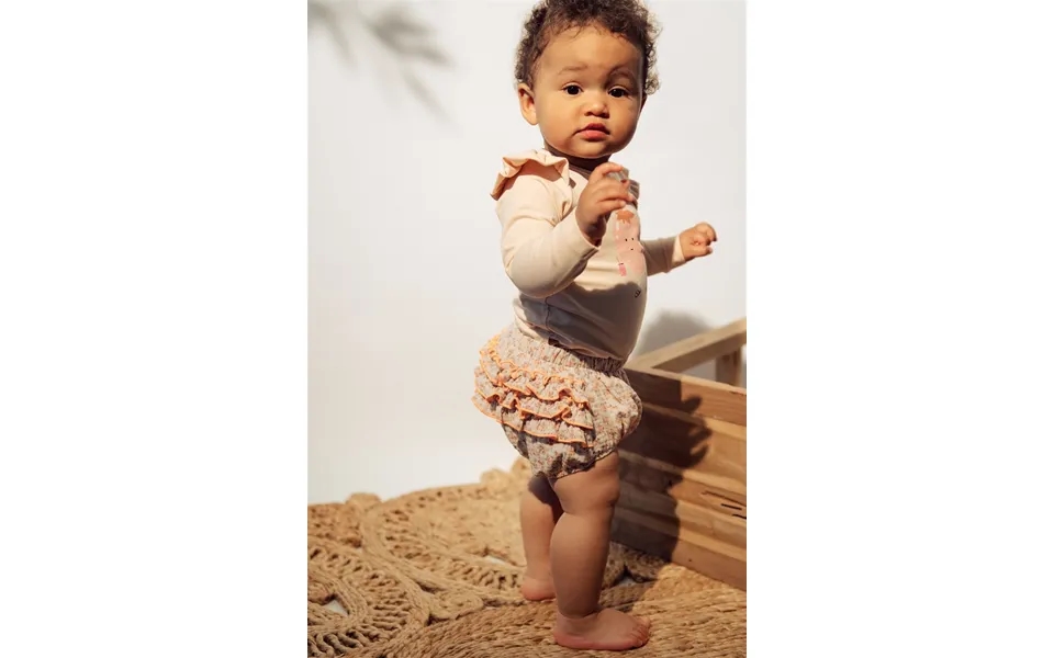 Bloomers With Ruffle - Floral Print Size 62 68cm 2-6m