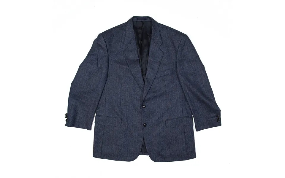 Burton Of London Fairlight Blazer Crepe Jacket Blue 90s Mens L