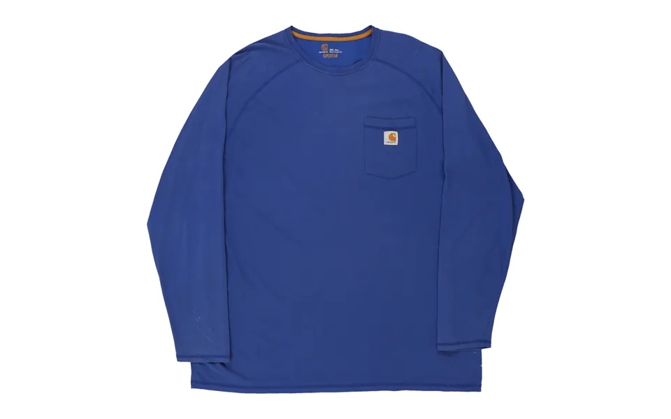 Carhartt Tall Long Sleeve T-shirt - 2xl Blue Cotton