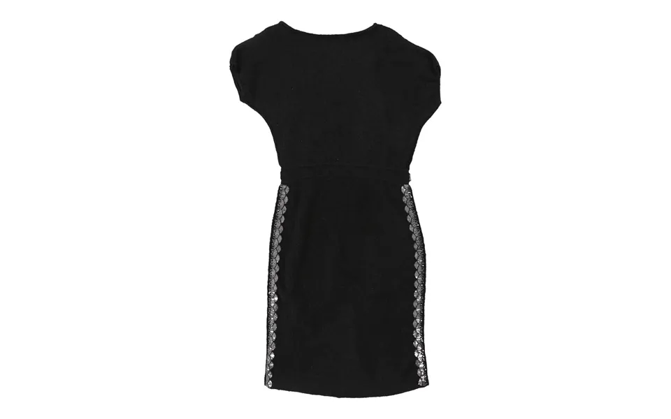 Cavalli Class Bodycon Dress - Medium Black Cotton
