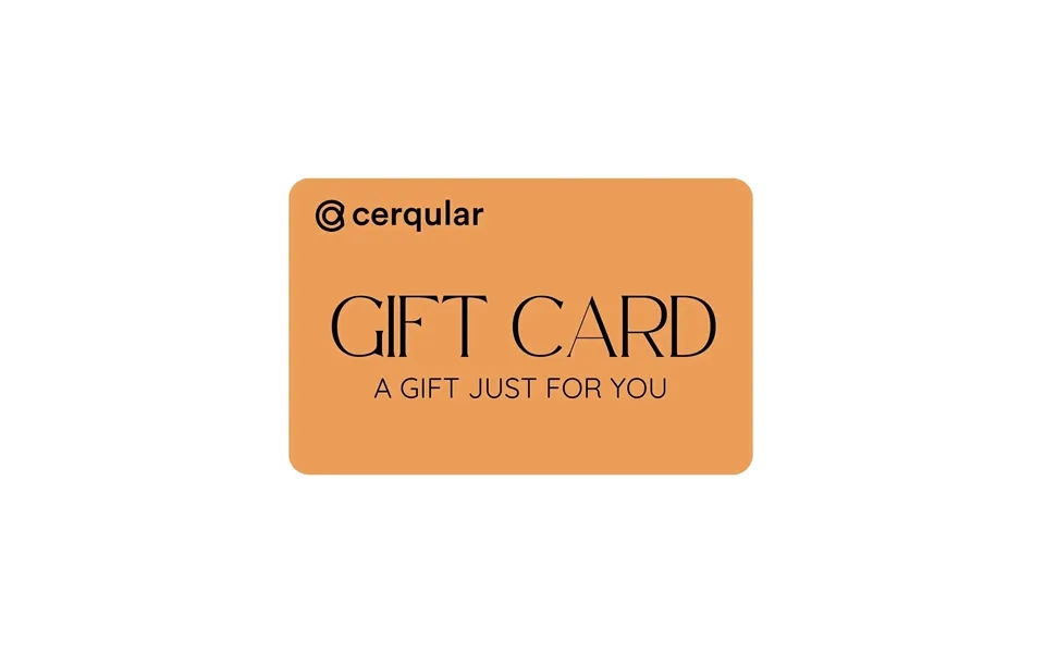 Cerqular Gift Card - Peach Denominations 120.00