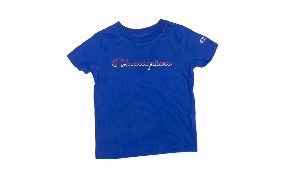 Champion T-shirt Blue Short Sleeve Boys 3y