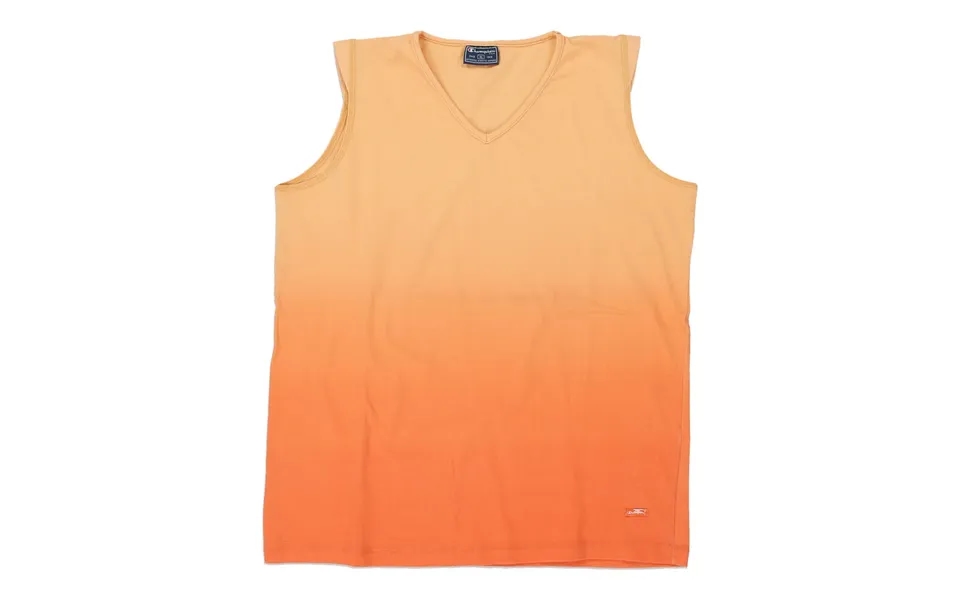 Champion V-neck Vest - Xl Orange Cotton Size X-large