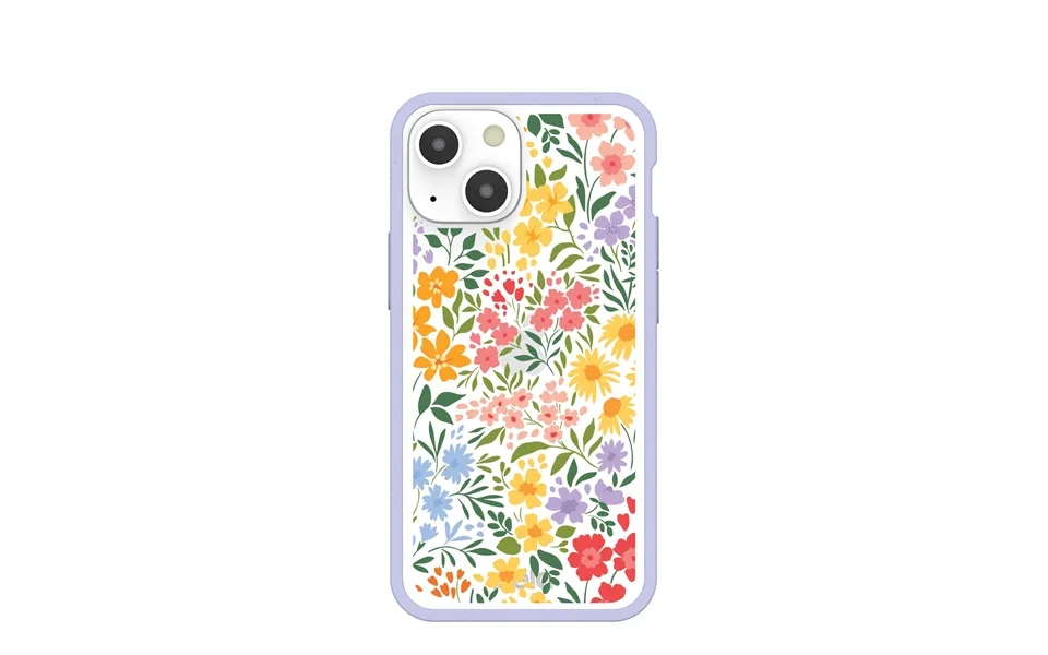 Clear Blooming Wild Iphone 13 Mini Case With Lavender Ridge