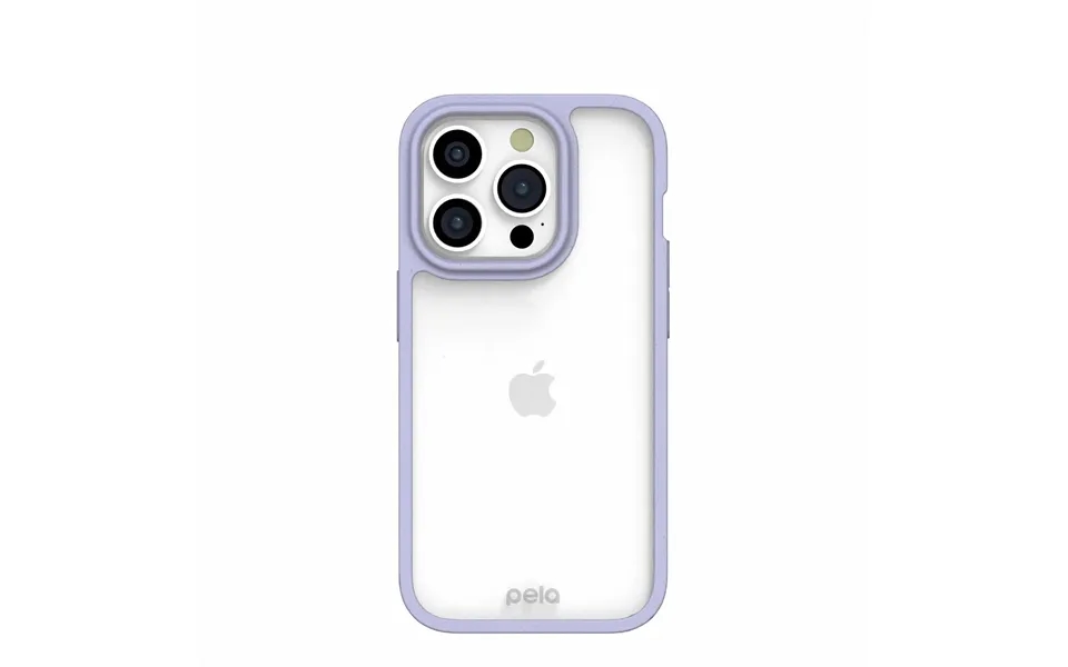 Clear Iphone 15 Pro Case With Lavender Ridge