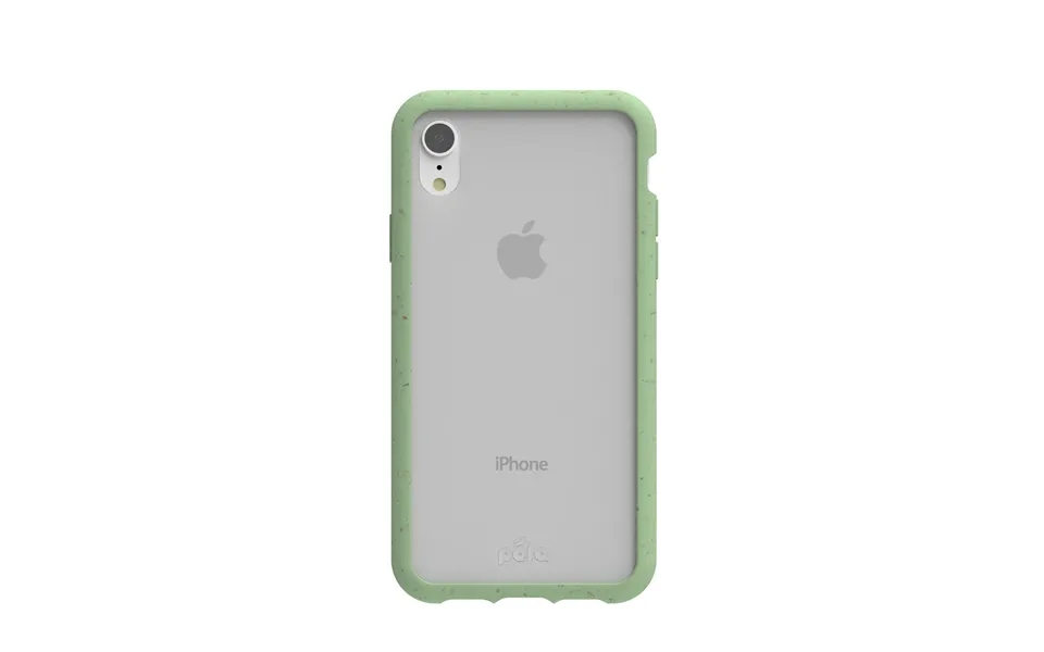 Clear Iphone Xr Case With Sage Green Ridge