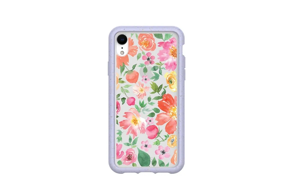 Clear Prairie Florals Iphone Xr Case With Lavender Ridge