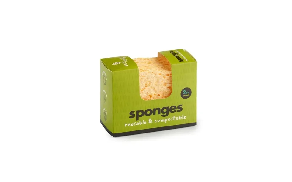 Compostable Uk Sponge Size 2 Pack Wavy