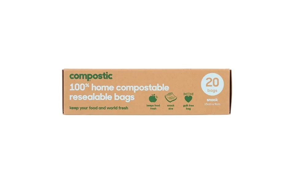 Compostic Snack Bags - 20 Bags