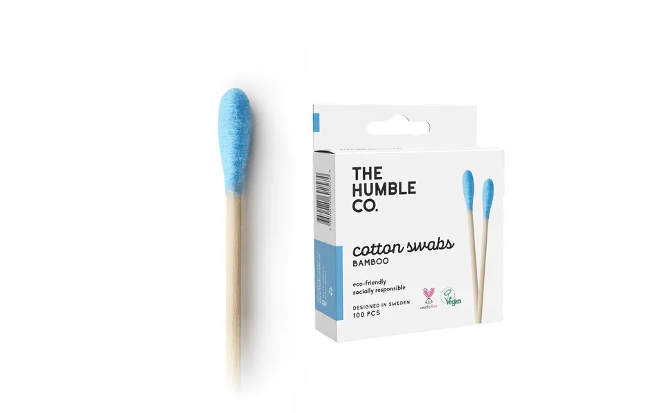 Cotton Swabs - Blue 100-pack