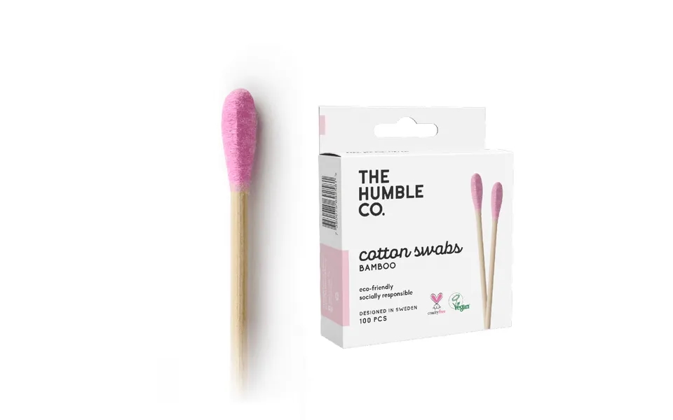 Cotton Swabs - Purple 100-pack