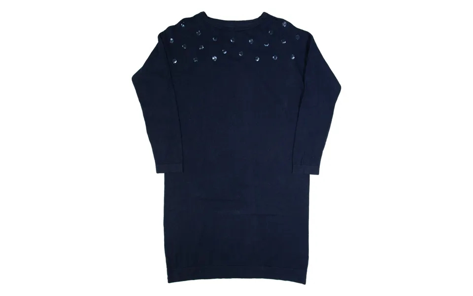 Crew Clothing Womens Jumper Dress Blue Long Sleeve Knee Length Uk 16