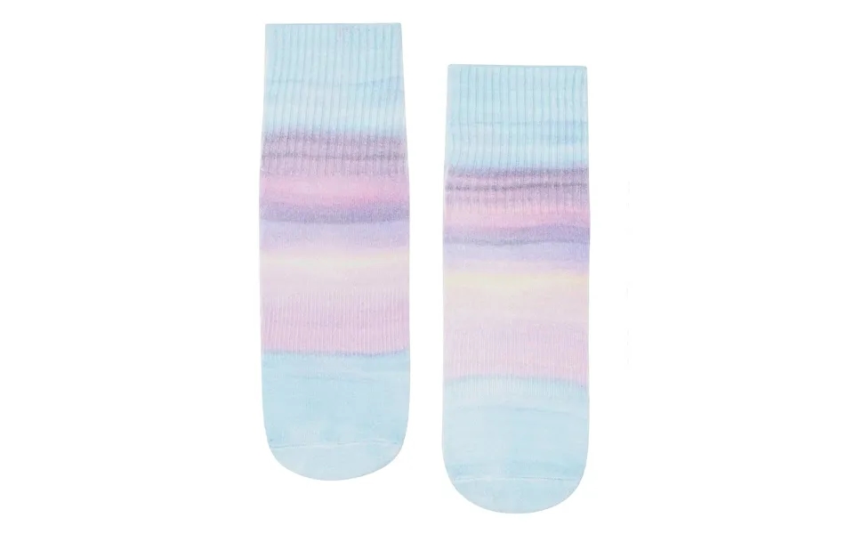 Crew Non Slip Grip Socks - Beach Sunset Size Medium 6-10