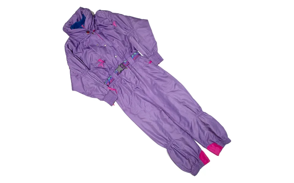 Degre 7 Insulated Womens Ski Suit Purple Relaxed Uk 14 W28 L30