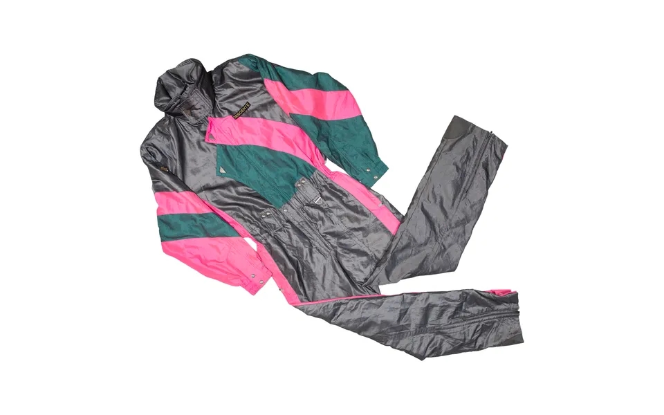 Descente Offical Suisse Ski Team Supplier Insulated Womens Ski Suit Grey M W28 L32