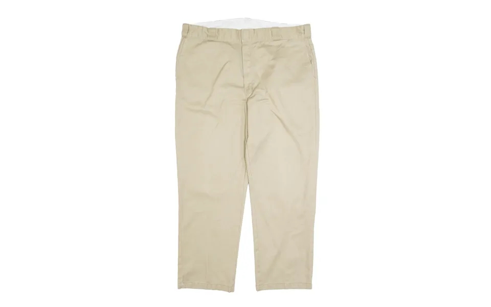Dickies 874 Utility Khaki Beige Regular Straight Trousers Mens W40 L30
