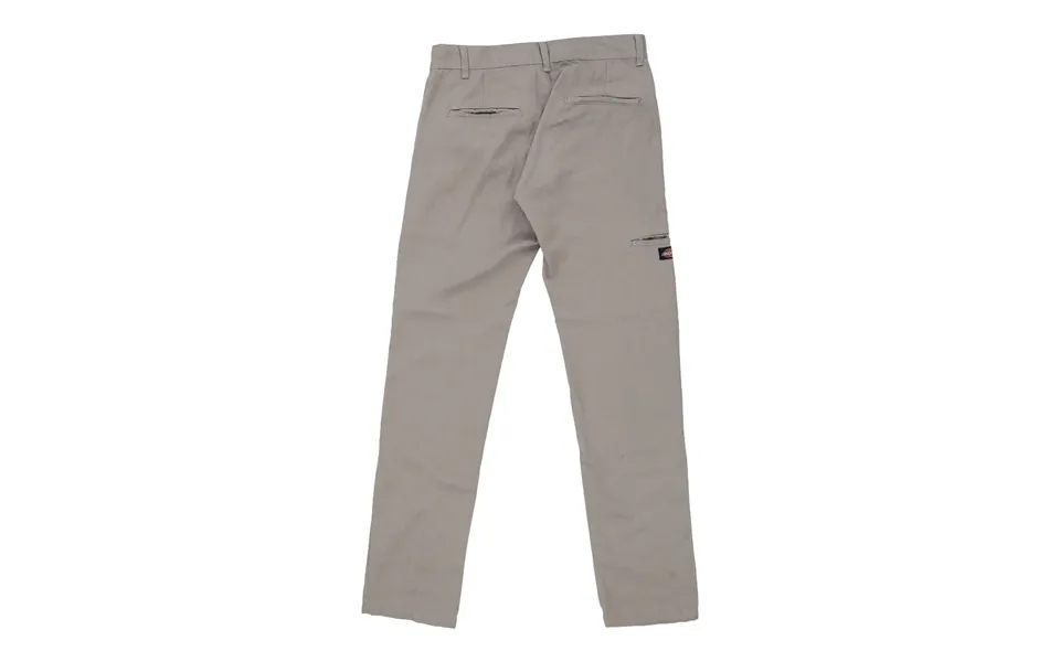 Dickies Trousers - 28w Uk 8 Grey Polyester Blend Size Uk 8