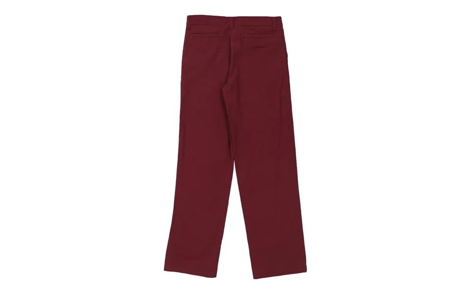 Dickies Trousers - 30w Uk 10 Red Polyester Blend Size Uk 10
