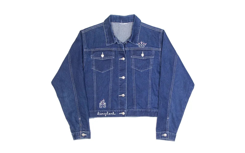 Disneyland Princess Blue Denim Jacket Girls M