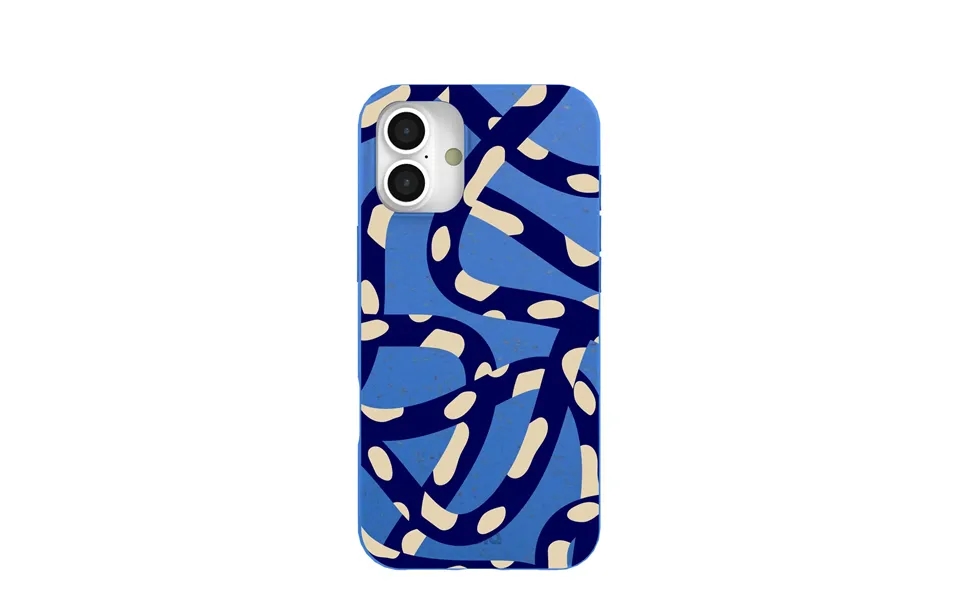 Electric Blue Noodles Iphone 16 Plus Case