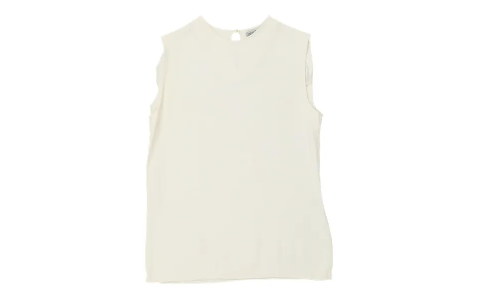 Emporio Armani Vest - Medium Cream Viscose