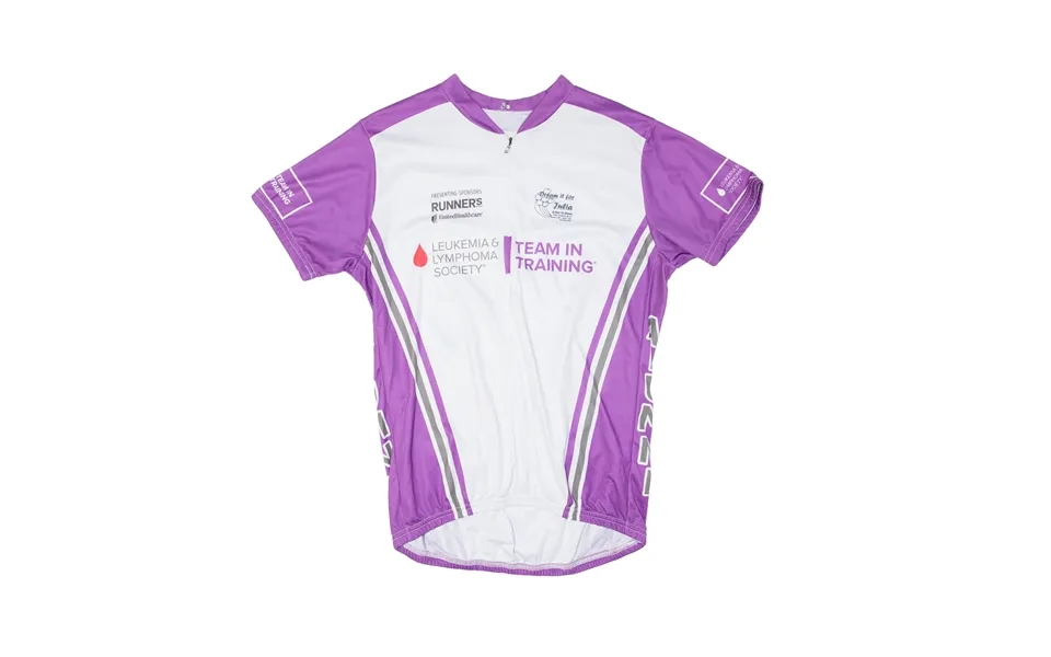 F2r Cycling Mens Jersey Purple 1 2 Zip L