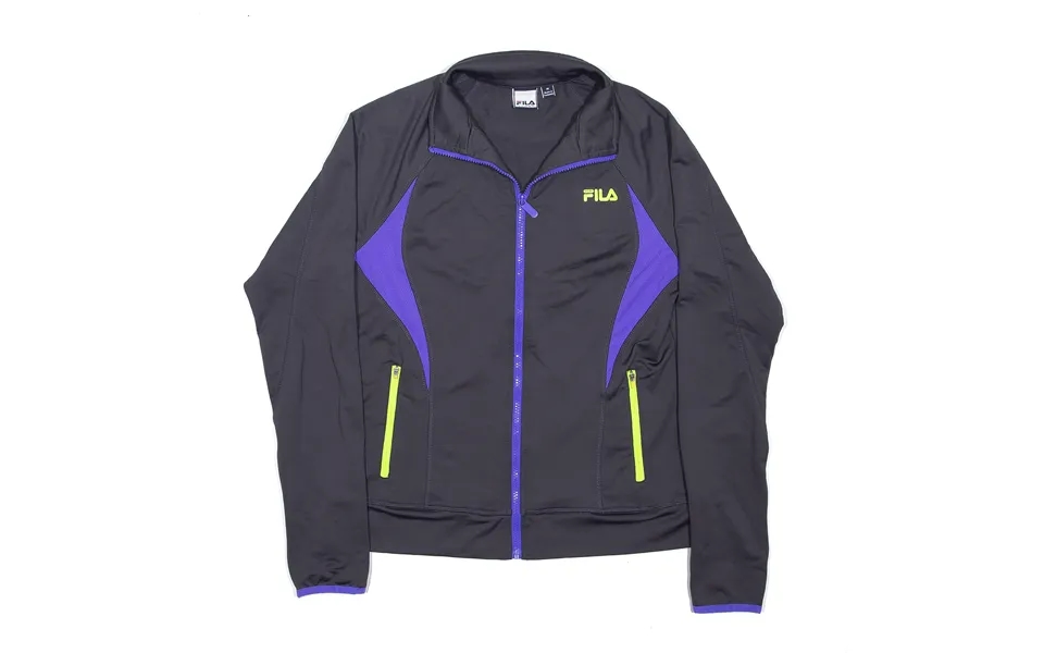 Fila Sport Track Jacket Grey Womens M