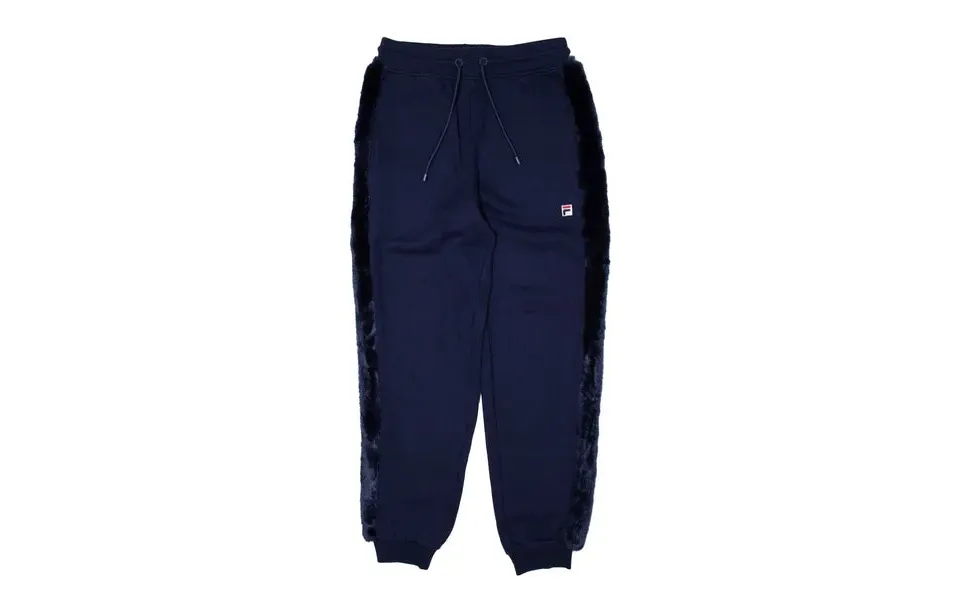 Fila Sports Faux Fur Blue Regular Straight Jogger Womens S W29 L29