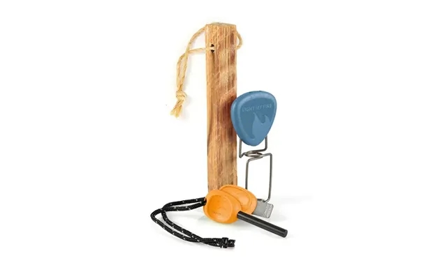 Firelighting Kit 3pcs Color Hazy Blue - Rusty Orange product image
