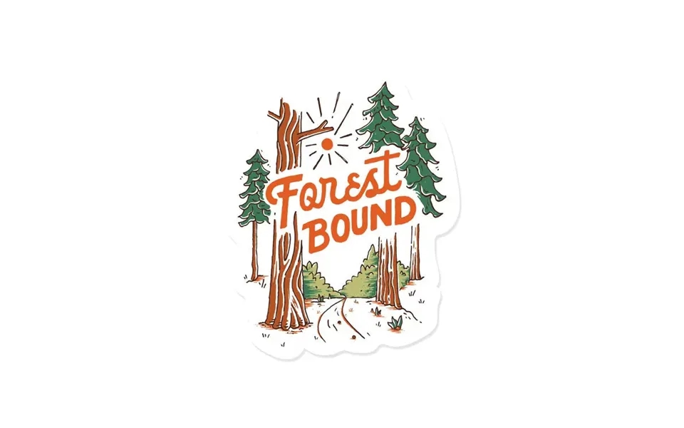 Forest Bound Sticker