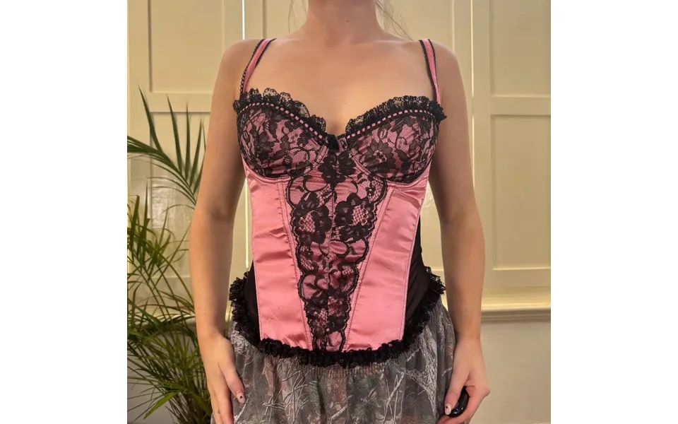 Fredericks Corset - Small Pink Polyester Blend