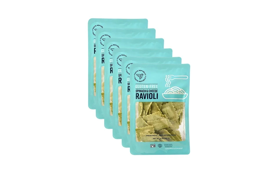 Fresh Gluten-free Spinach & Cheese Ravioli 6-pack