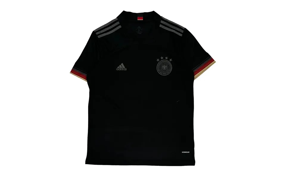 Germany National Team Adidas Football Shirt - Large Black Polyester