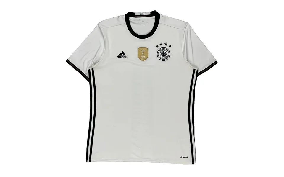 Germany National Team Adidas Graphic Football Shirt - Large White Polyester