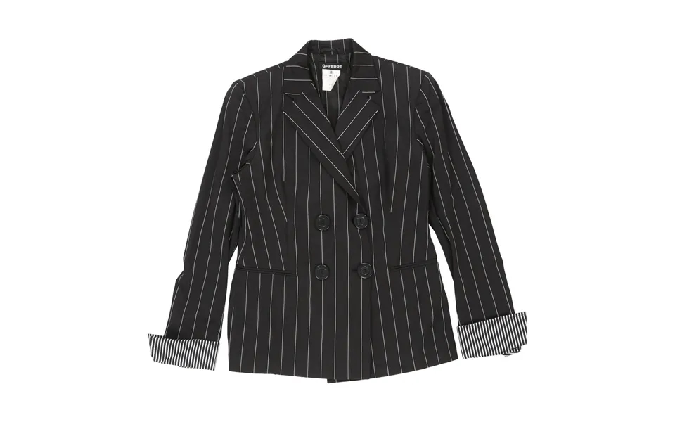 Gf Ferre Blazer - Large Black Nylon Blend
