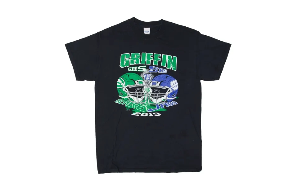 Gildan Griffin Spalding County Schools Bears Vs Jags 2019 Usa T-shirt Black Short Sleeve Mens M